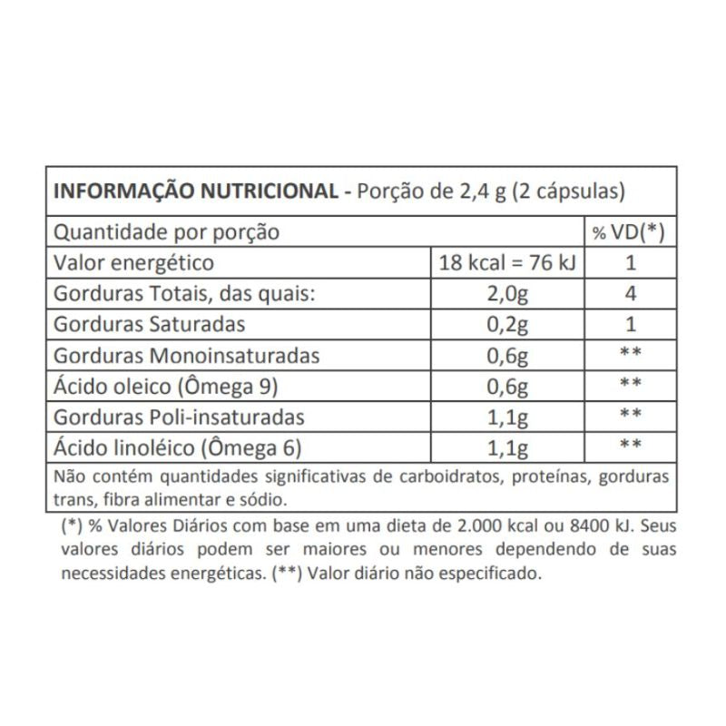 Óleo de Prímula 60 cápsulas 1220mg HerboLab