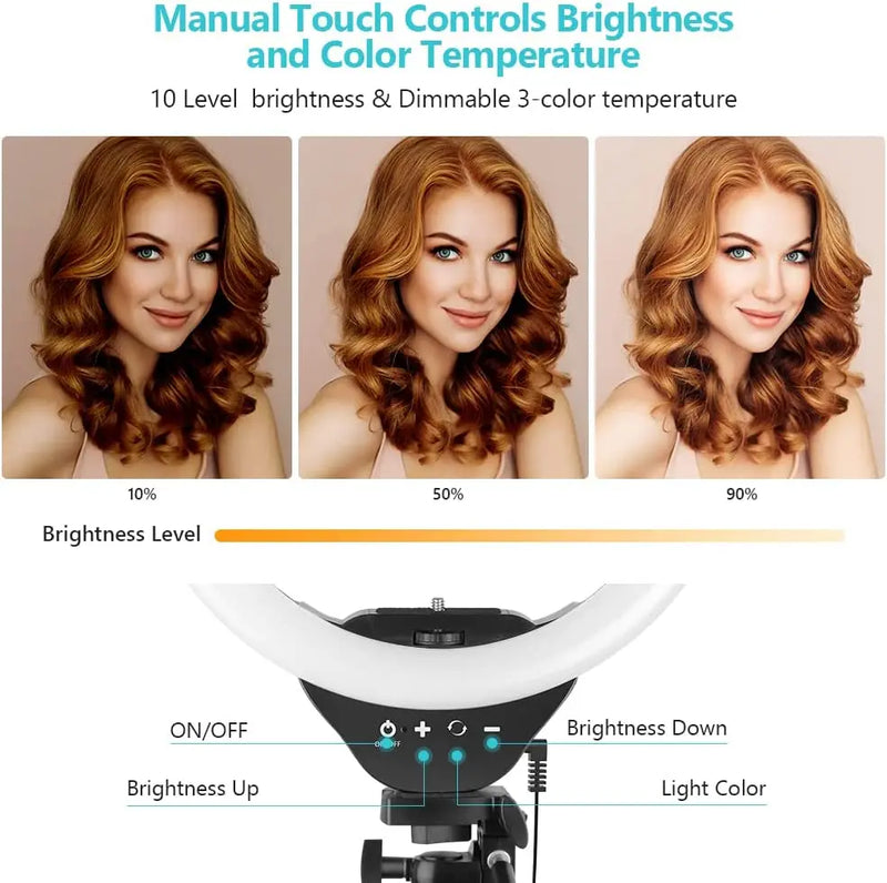 Kit Profissional Ring Light