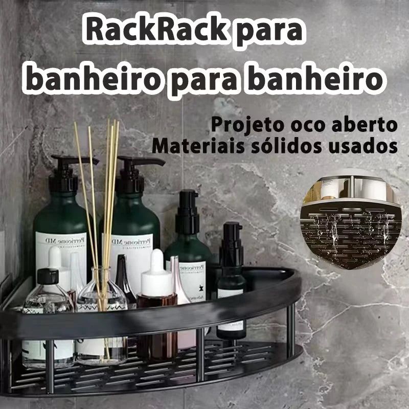 Suporte para shampoo para prateleiras de banheiro premium