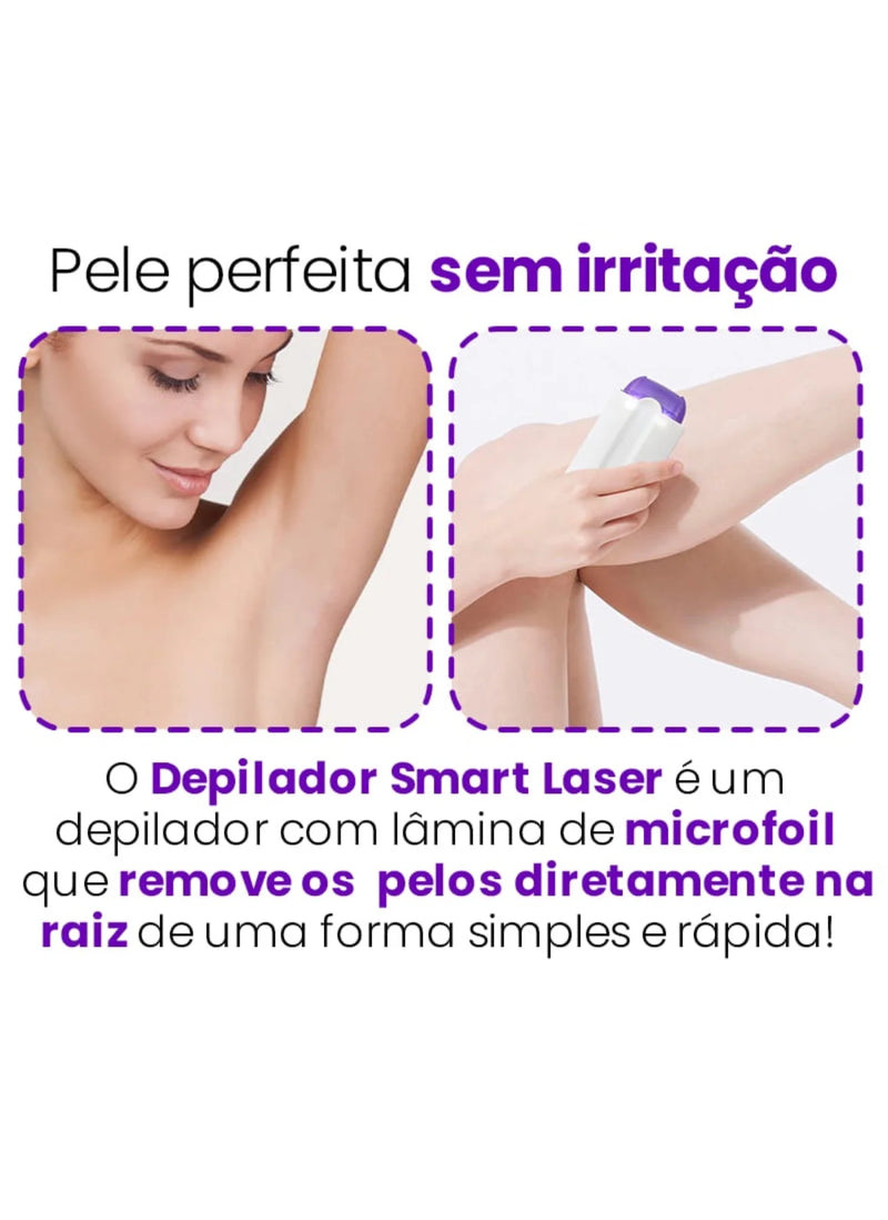 Mini Depilador Facial Sem Fio