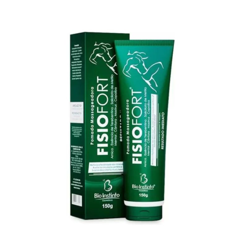 Fisiofort Pomada Massageadora 150g Bio Instinto